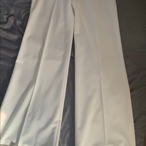 Kingsley Green  White pants worn twice